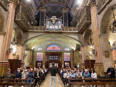 Visita de la parròquia de la Puríssima Concepció de Sabadell