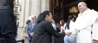 De la cárcel a la basílica: seis internas de Wad-Ras, protagonistas de la misa de la Mercè